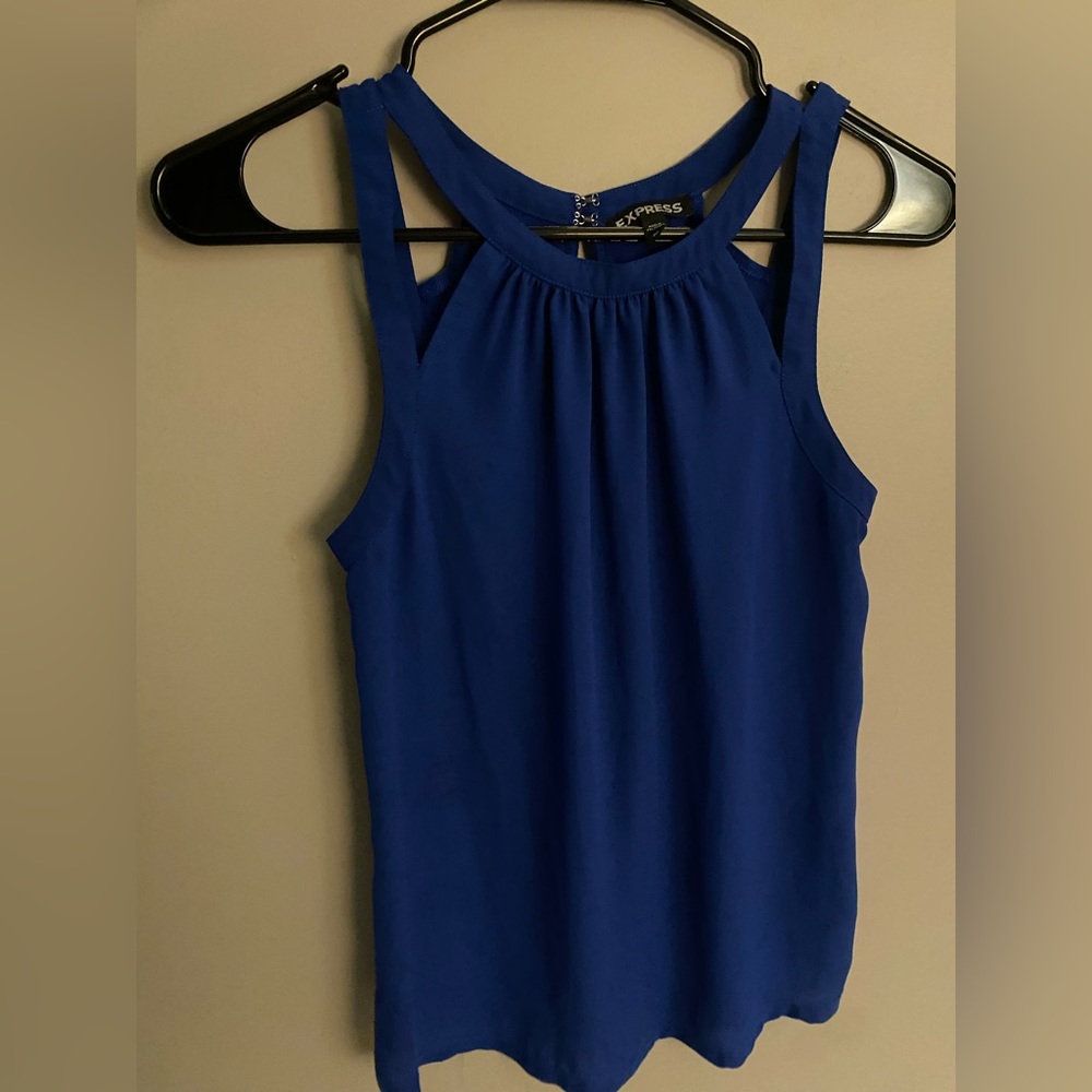 Royal blue Express tank top